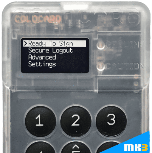 COLDCARD Hardware Wallet