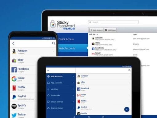 sticky password